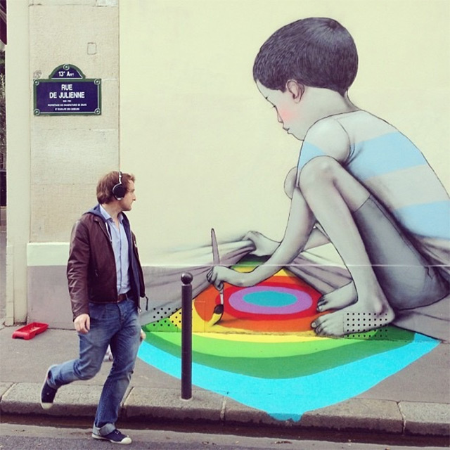 Street Art by Seth (in Paris)